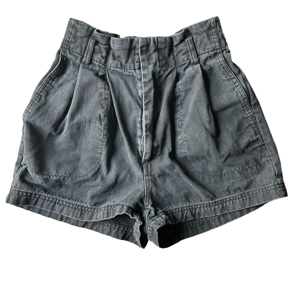 bdg black high waisted shorts